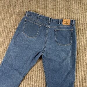 Wrangler Jeans Mens 42x30 Blue Denim‎ Regular Fit Cowboy Western Ranch Workwear